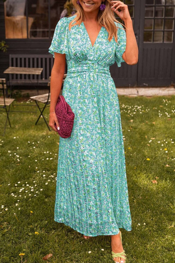 Natalie | Maxi-Robe Imprimée Flatteuse