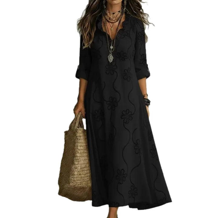 Leanne | Robe Longue Fleurie