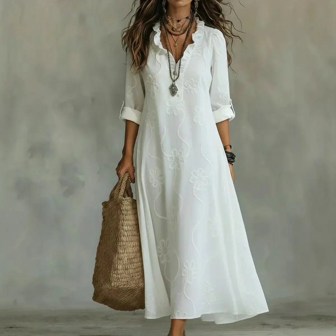 Leanne | Robe Longue Fleurie