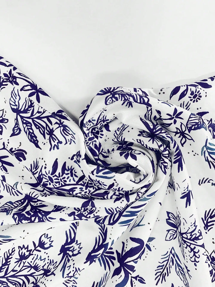Colette | Mini Robe Fleurie à Bretelles Fines