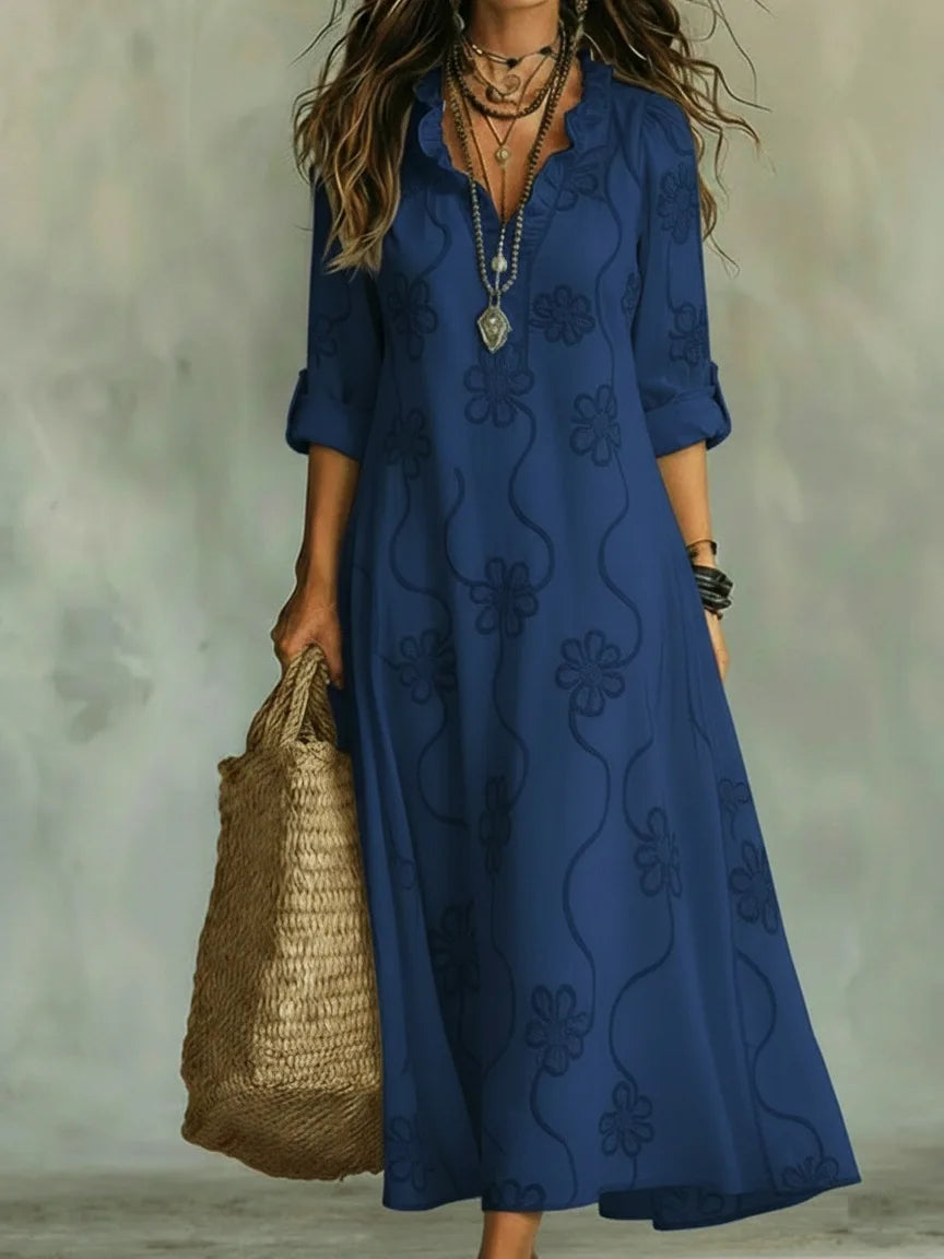 Leanne | Robe Longue Fleurie