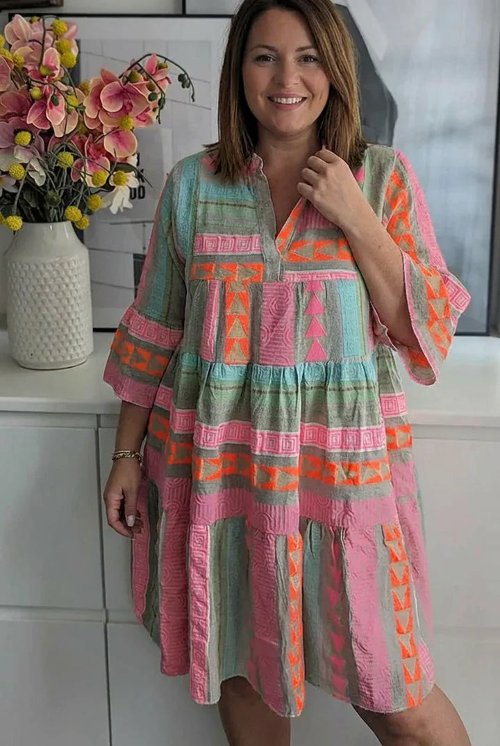 Isolde - Robe de Printemps Élégante