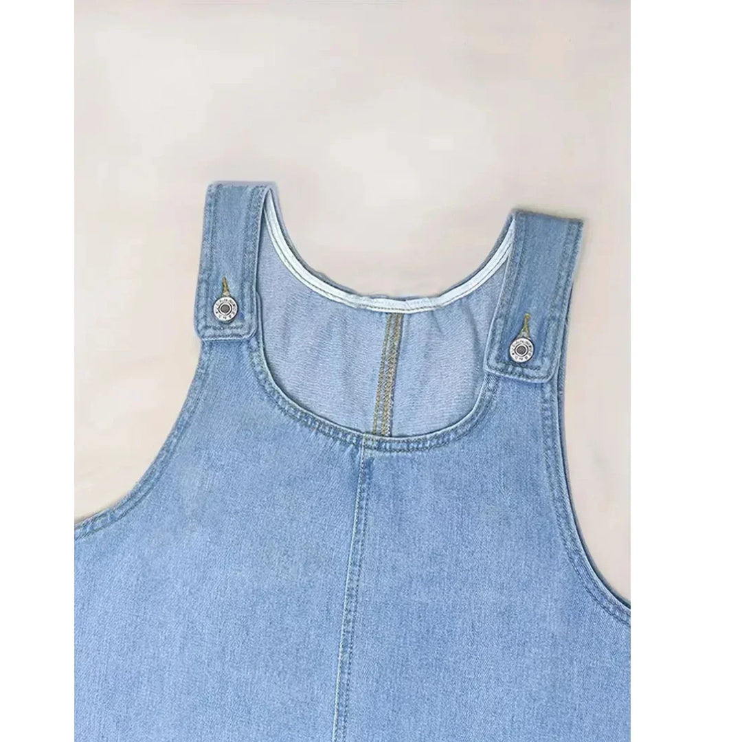 Saylor | Robe Décontractée Look Denim