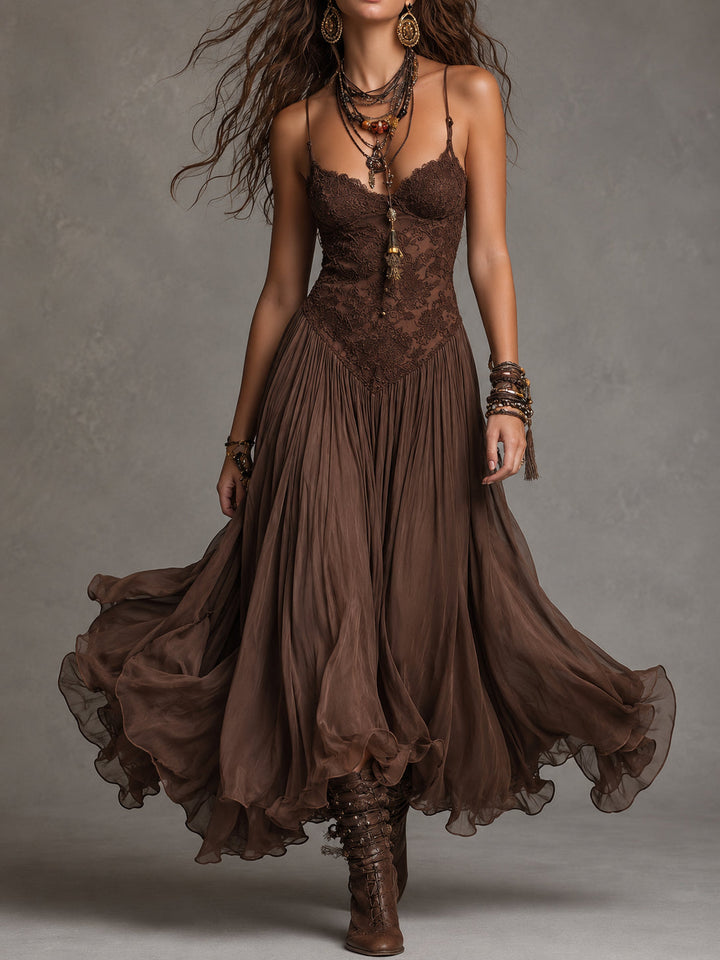 Robe femme enchantement bohème