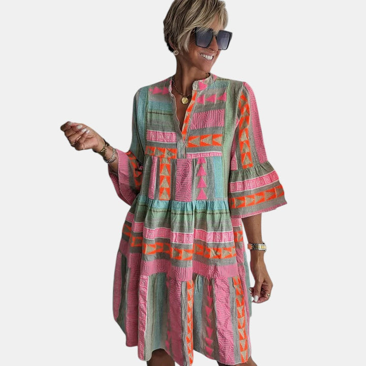 Lissie™ | Robe Élégante Ventre Couvert