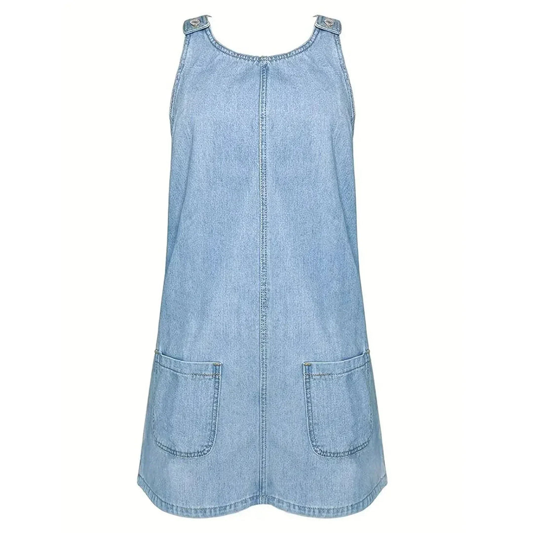 Saylor | Robe Décontractée Look Denim