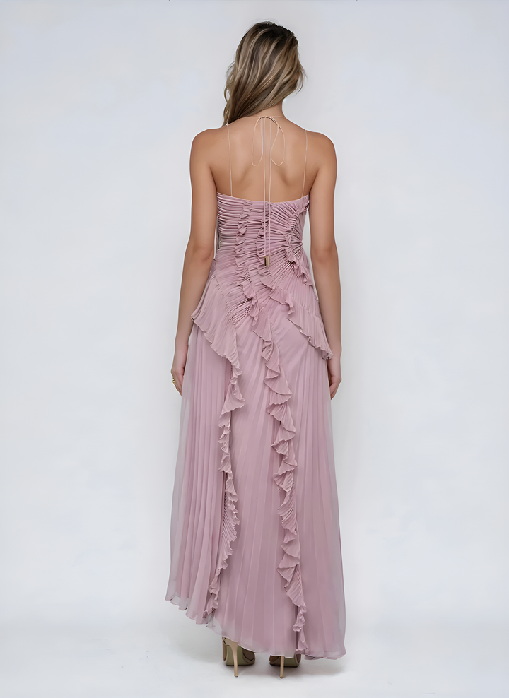 Melisa | Robe Lavande Édition Limitée à Volants