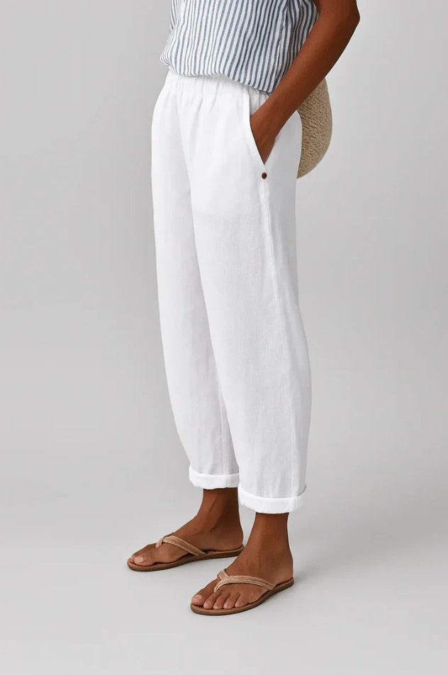 Stella | Pantalon Intemporel Façon Lin