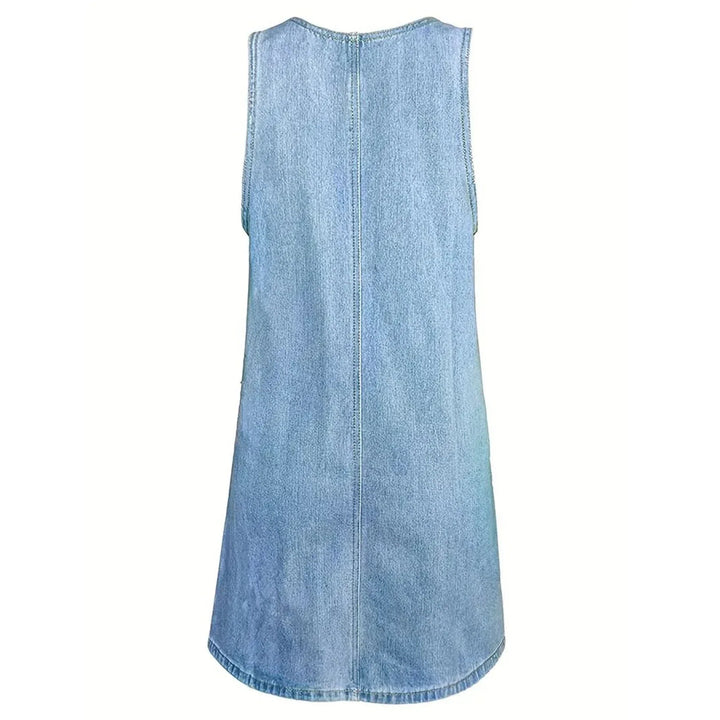 Saylor | Robe Décontractée Look Denim