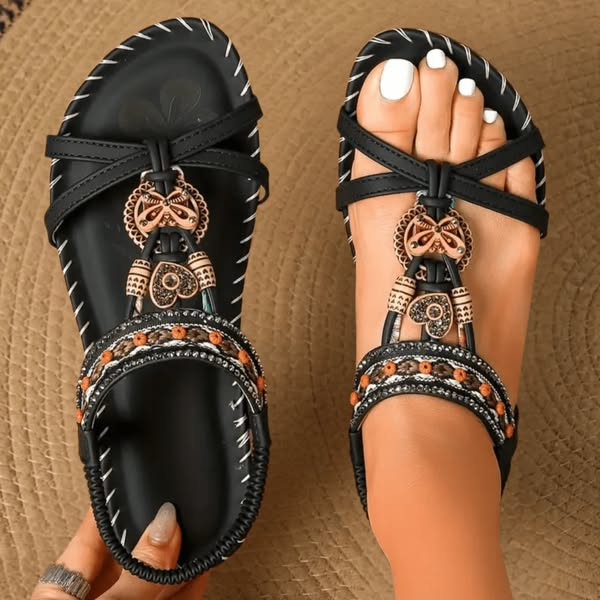 Sandales bohémiennes Confort Élina