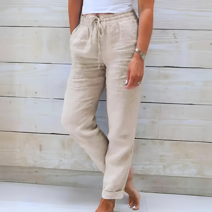 Aurora | Pantalon Décontracté à Cordon