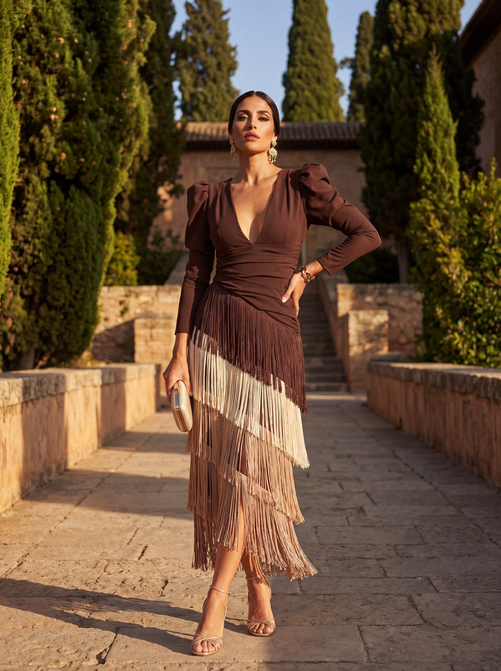 Robe Ronda Franges