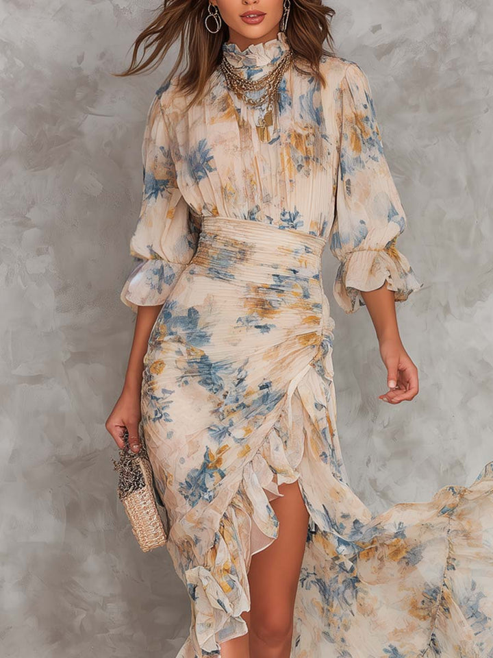 La Robe Maxi Fleurie Cassia