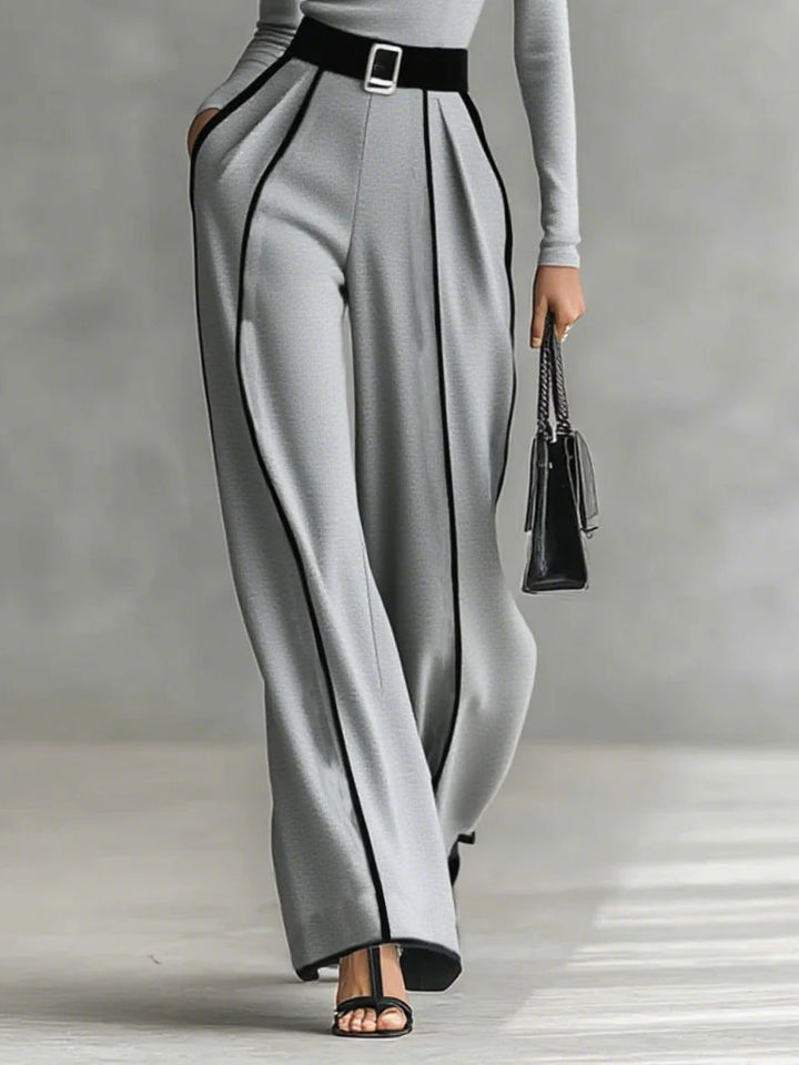 Vera™ | Ensemble Élégant à Détails Contrastants