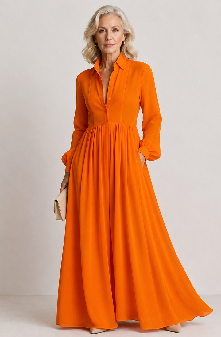 Lioren | Robe Maxi Douce et Fluide