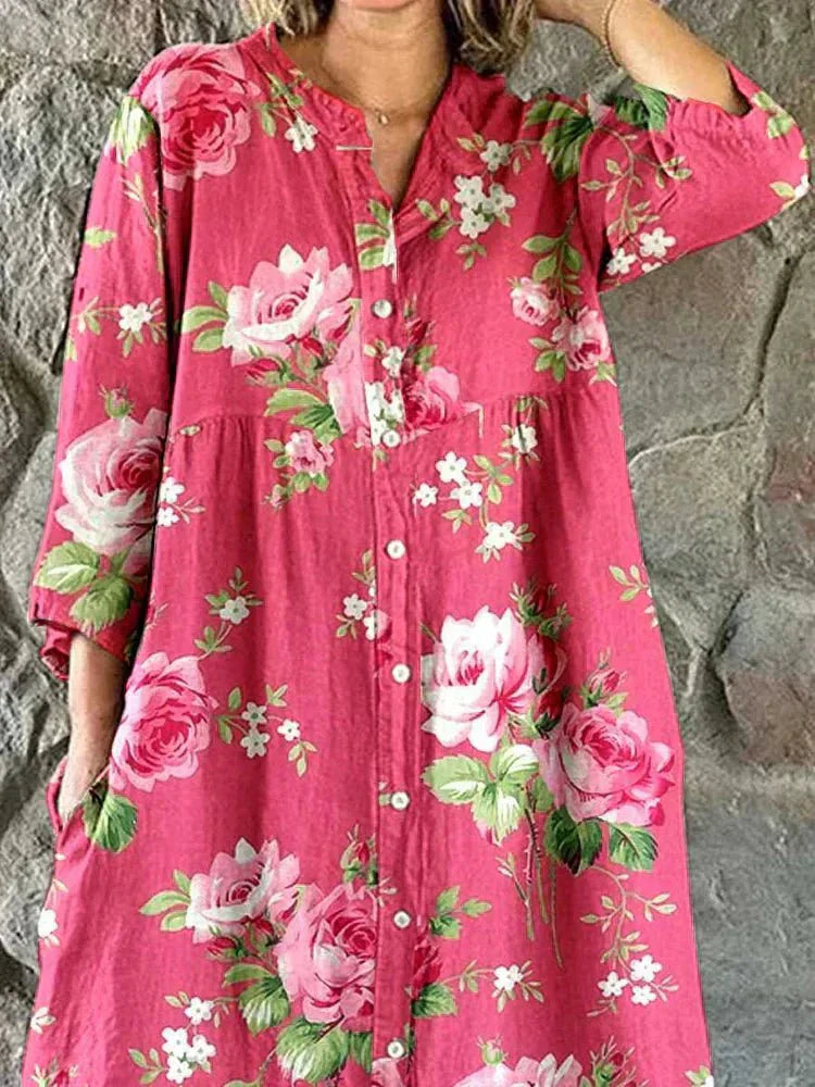 Carmen | Robe Fleurie Artistique
