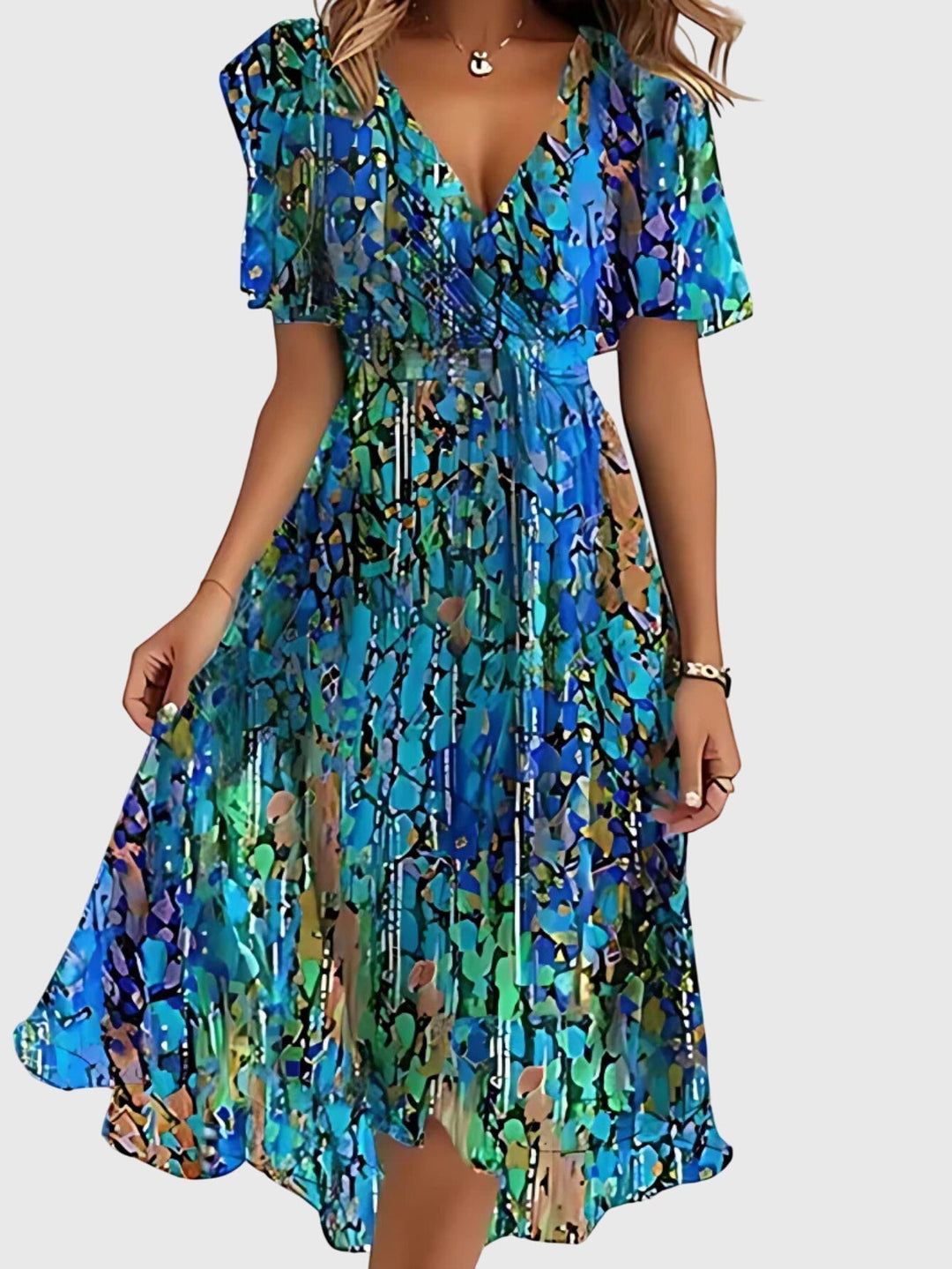 Matilda™ | Robe Été avec Cache-Ventre