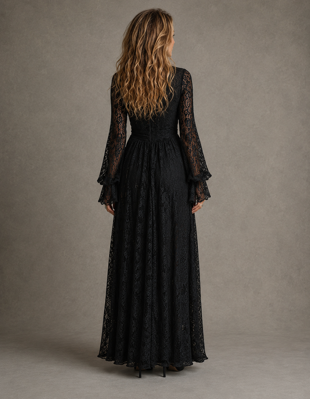 Charlotte | Robe maxi à décolleté V profond