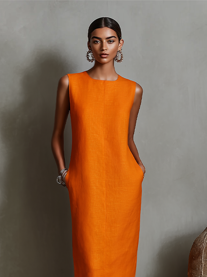 Molly™ Robe Midi à Poches