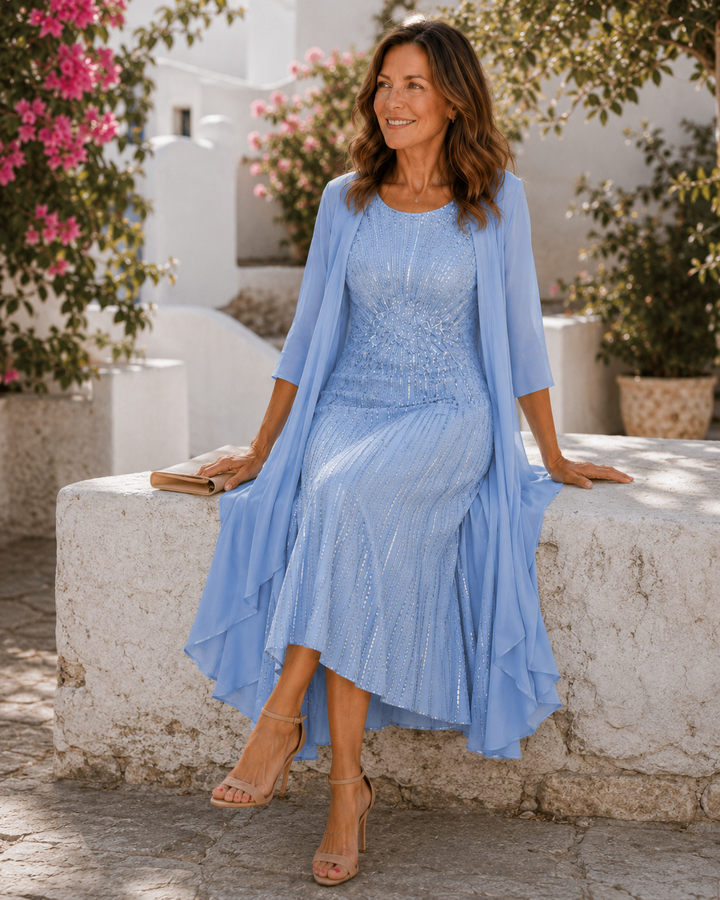 Celeste | Robe Duster Pailletée