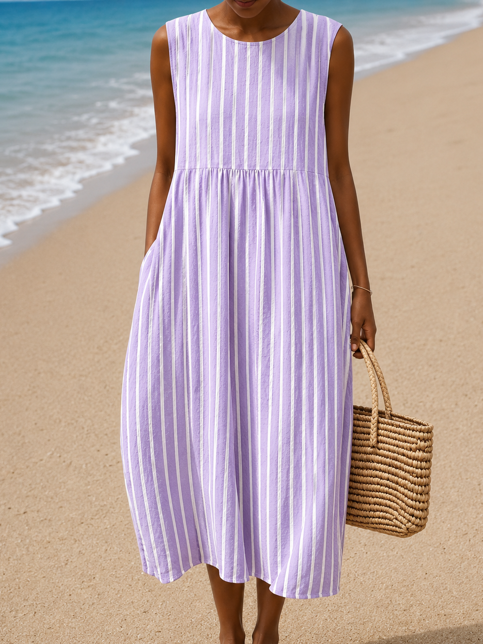 Robe mi-longue Clarisse