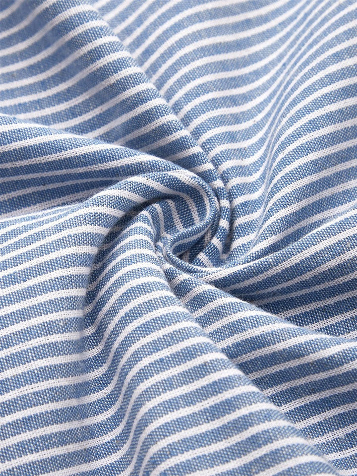 Julia | Robe midi à rayures