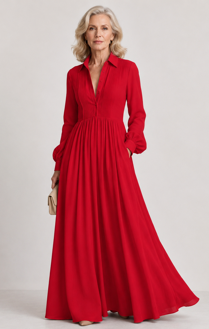 Lioren | Robe Maxi Douce et Fluide