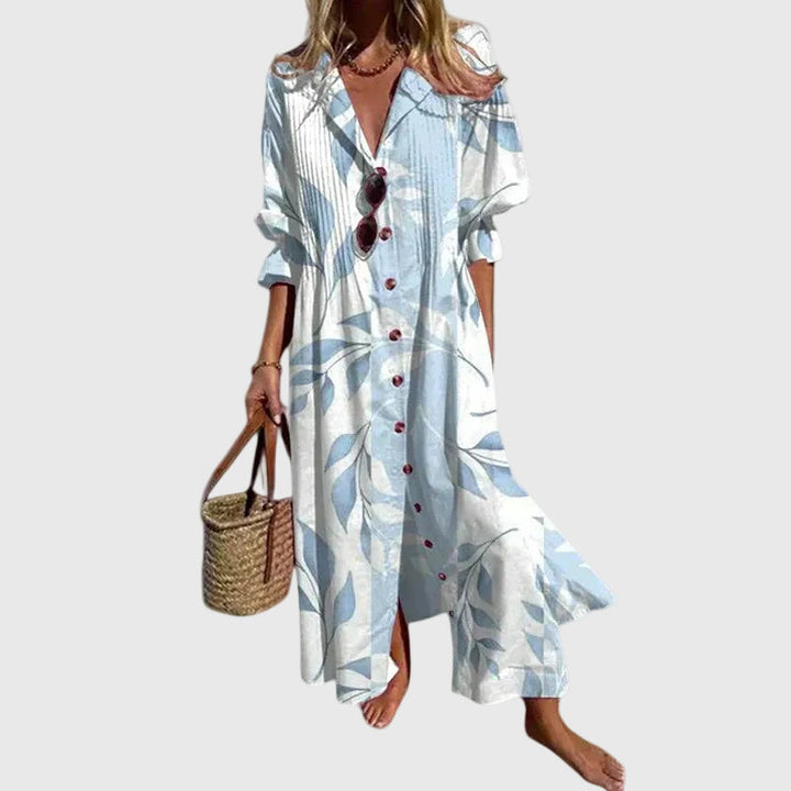 Zariah | Robe longue élégante de style bohème