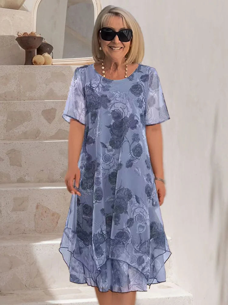 Marielle | Robe Plissée Élégante et Confortable