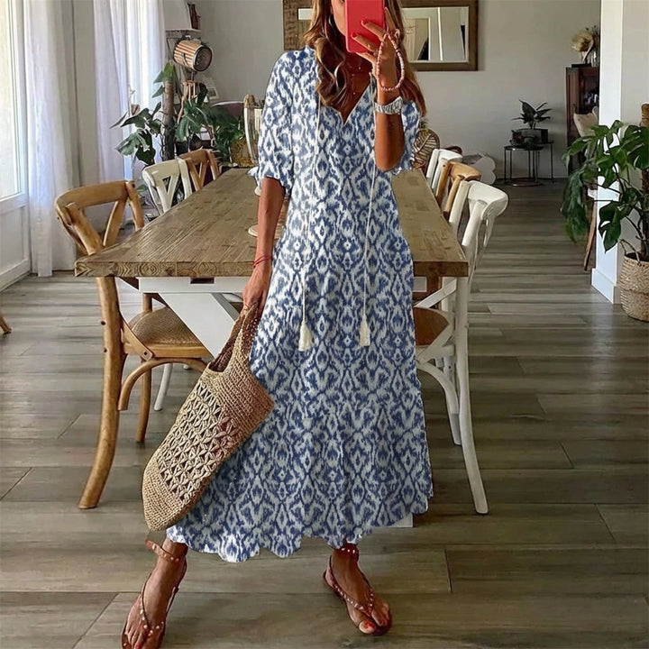 ARIA | Robe Bohème Ventre Couvert