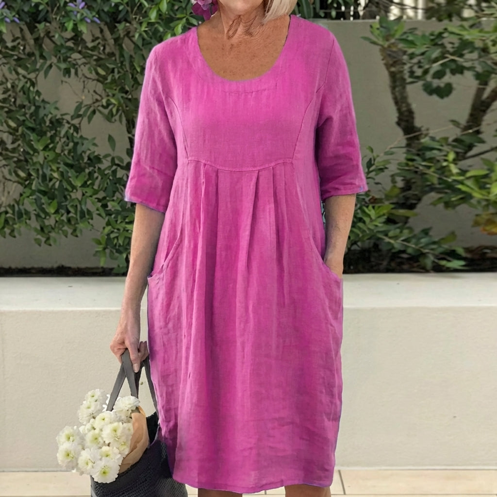 Paisley | Robe Élégante à Poches