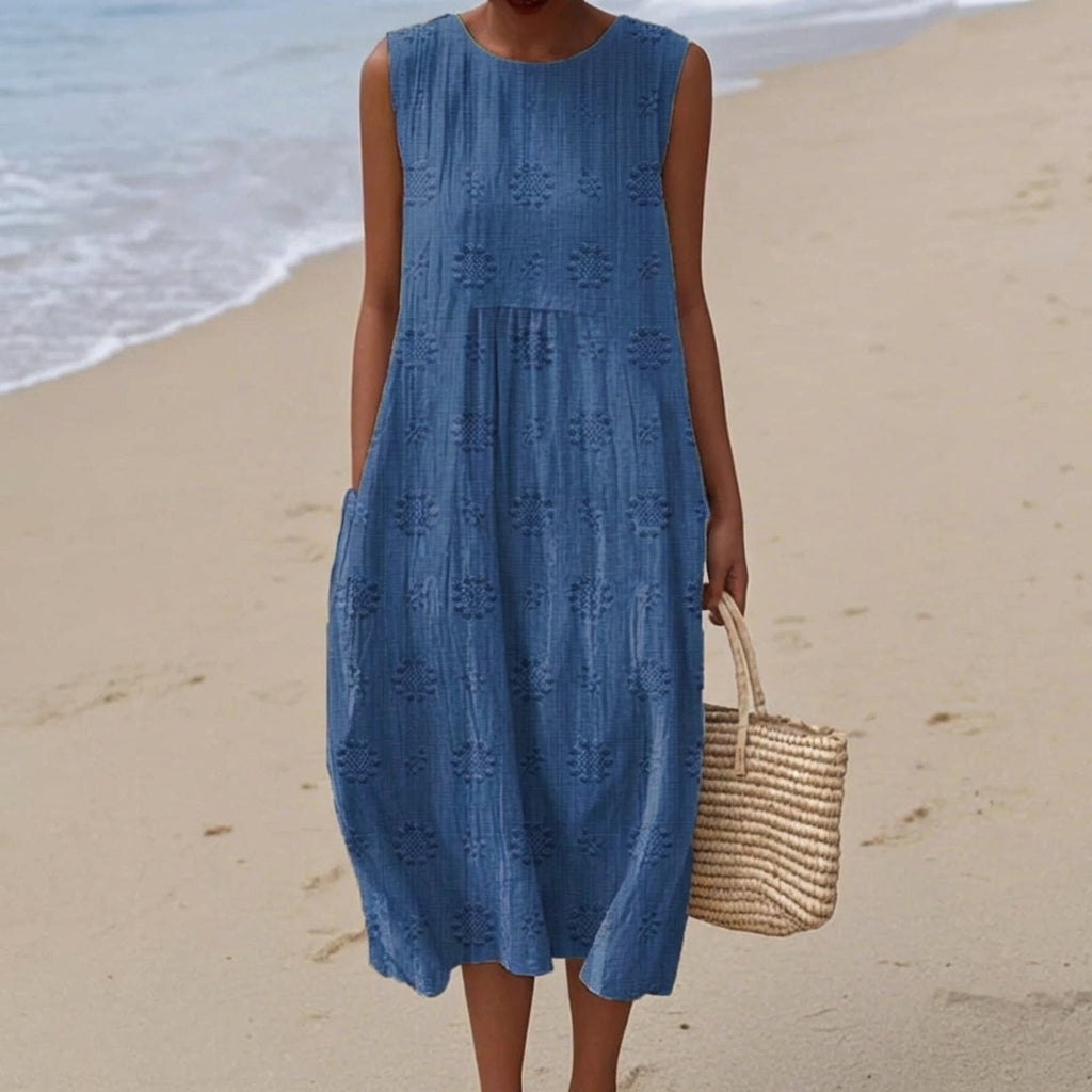 Audrey | Robe Midi Imprimée