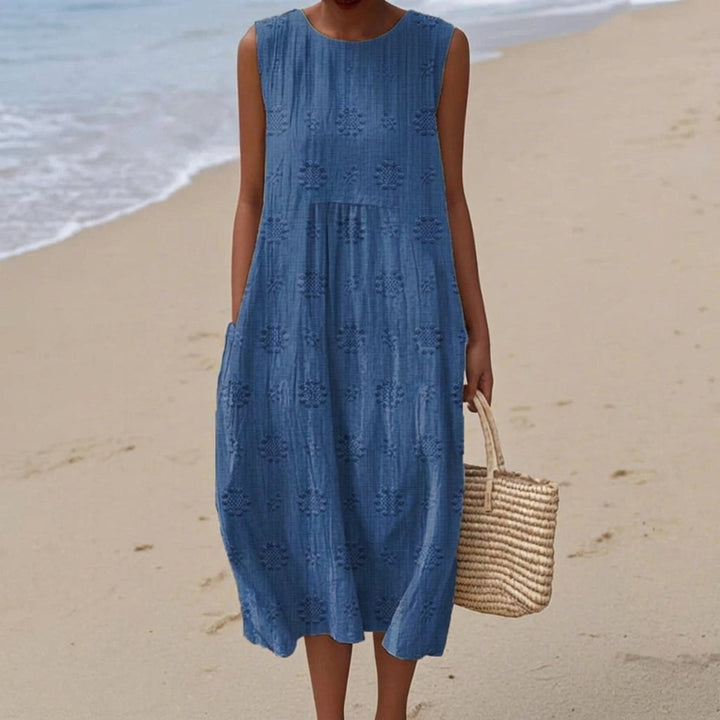 Audrey | Robe Midi Imprimée