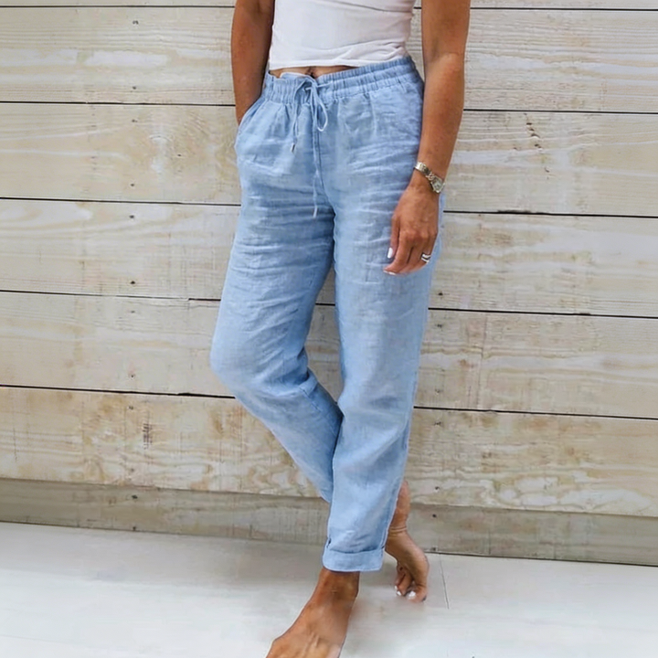 Aurora | Pantalon Décontracté à Cordon