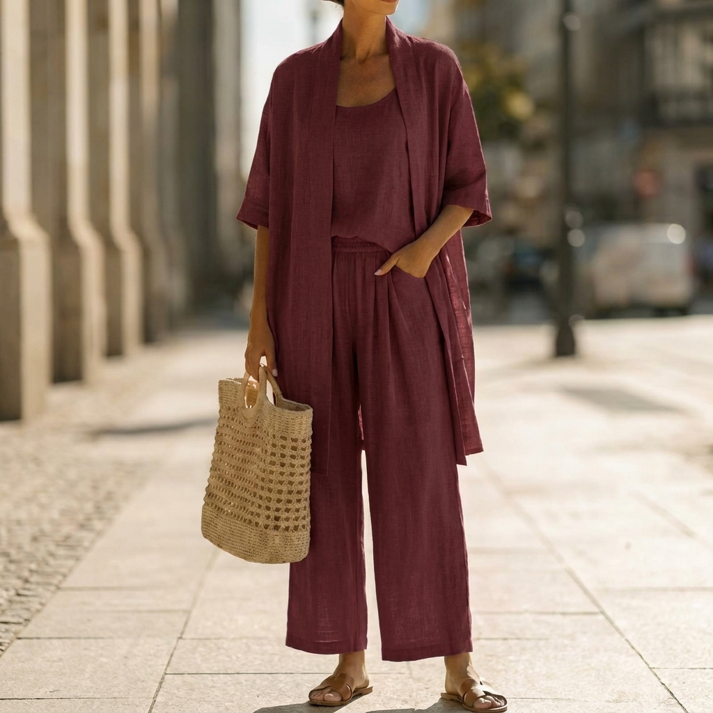 Abigail | Ensemble Élégant Trois Pièces