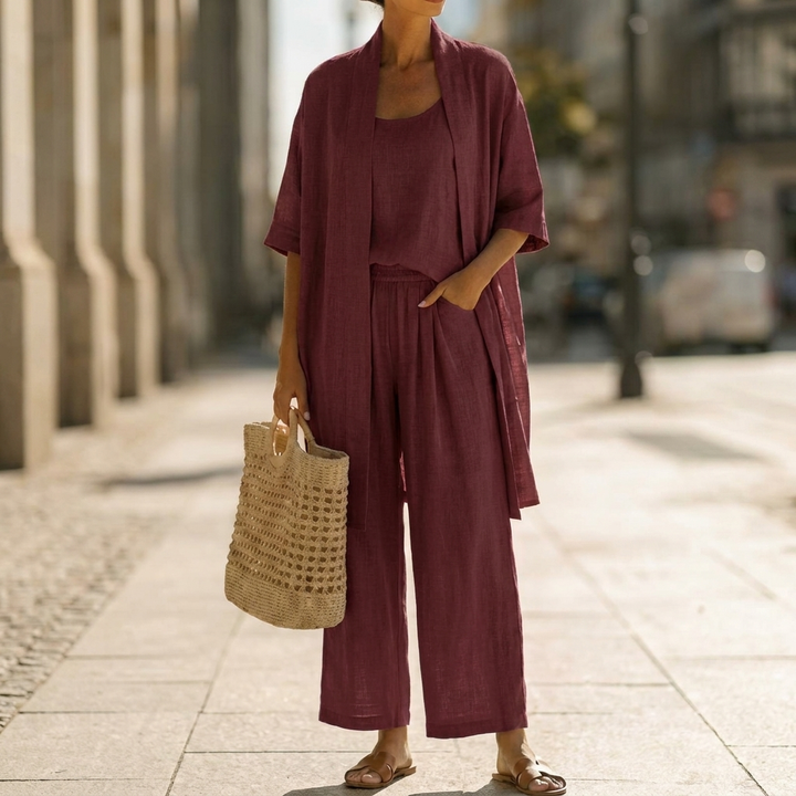 Abigail | Ensemble Élégant Trois Pièces