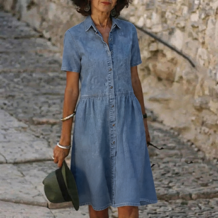 Emma | Robe en Denim du Quotidien