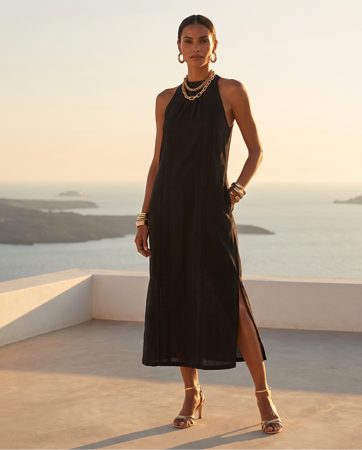 Jolene | Robe Midi en Lin