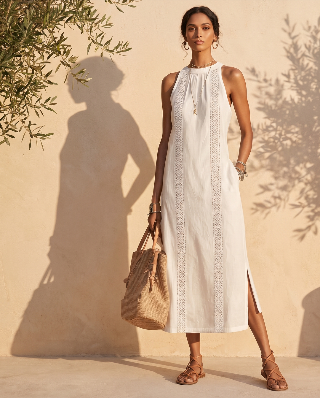 Jolene | Robe Midi en Lin