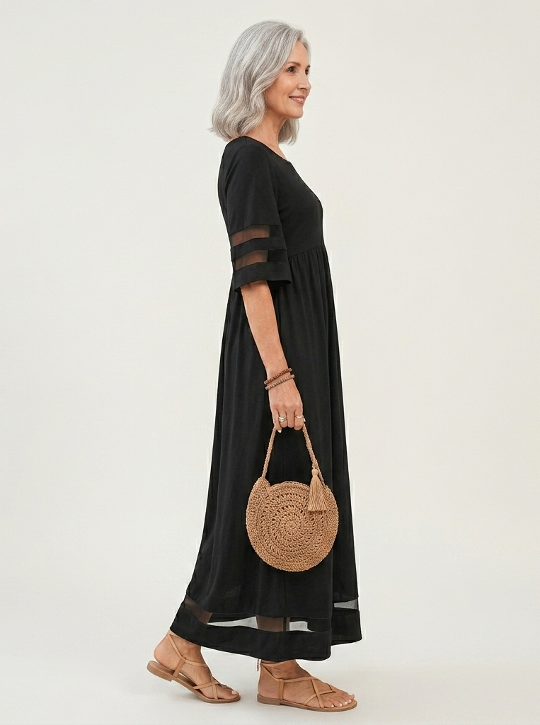 Aubrey | Robe Midi Gainante et Flatteuse