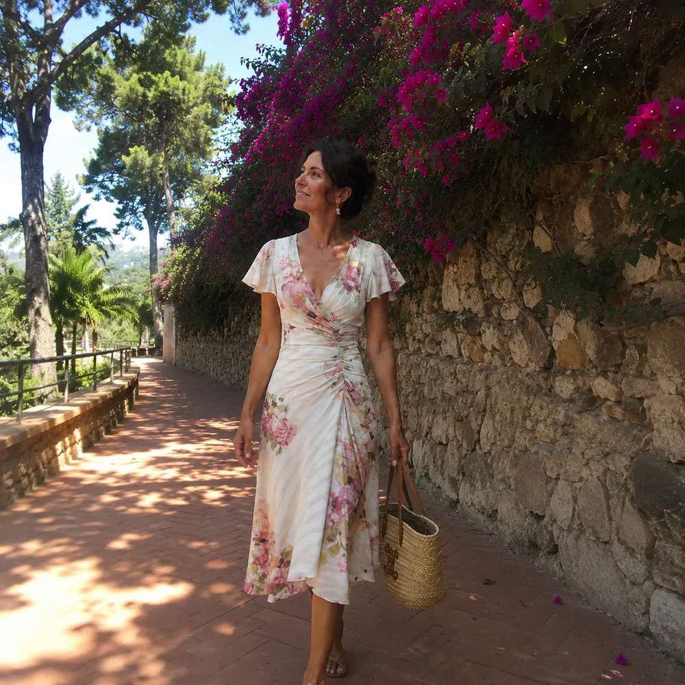 Letizia | Ensemble trois pièces avec cardigan long boho