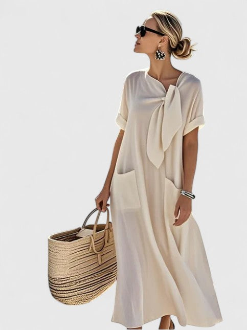 Antonina | Robe Élégante Cache-Ventre