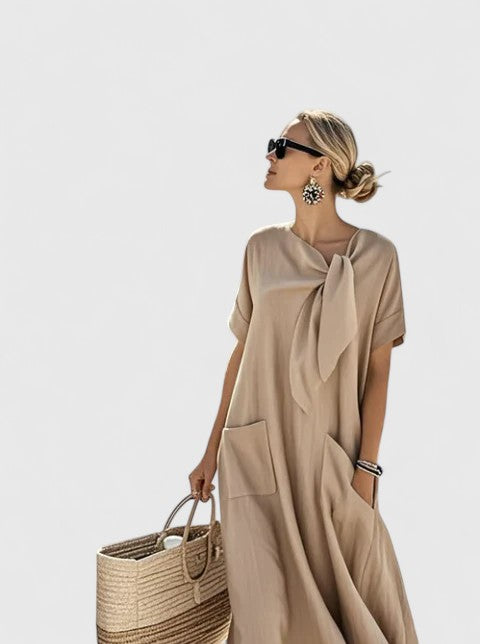 Antonina | Robe Élégante Cache-Ventre