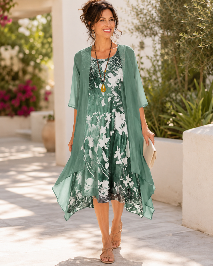 Olivia | Robe Femme Légère à Deux Épaisseurs