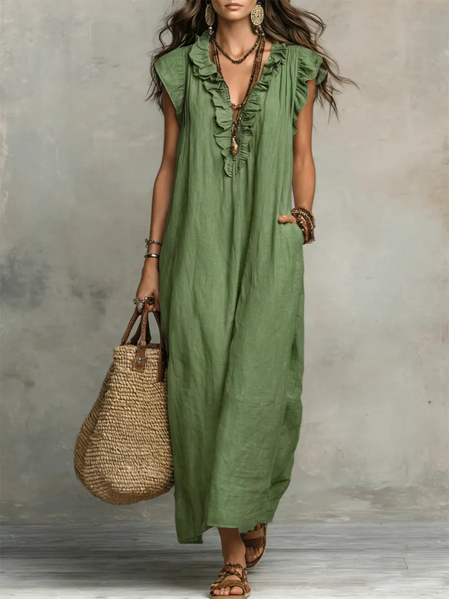 Camellia | Robe Maxi Bohème