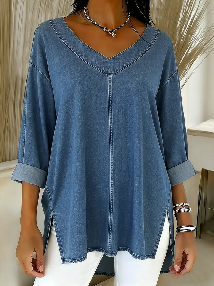 Lucy | Haut Stylé en Denim