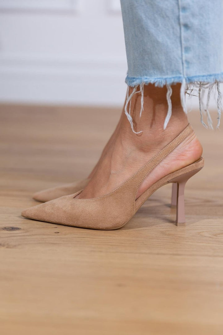 Marlena™ | Chaussures à talons bas couleur nude