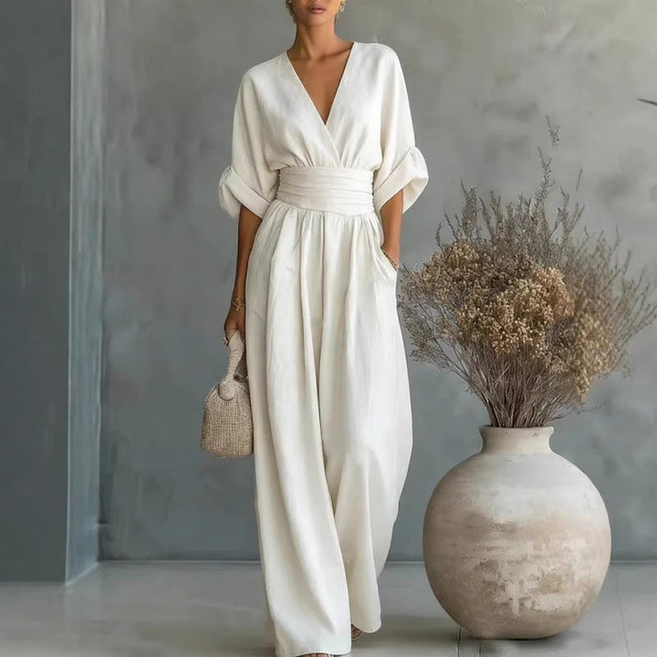 Combinaison Margot — taille haute, jambes larges