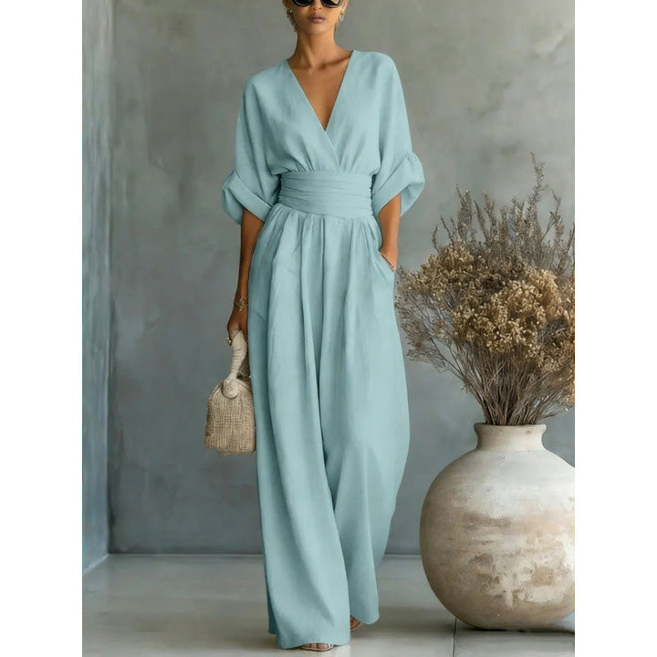 Combinaison Margot — taille haute, jambes larges
