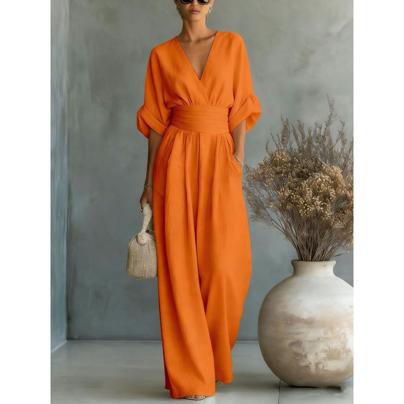 Combinaison Margot — taille haute, jambes larges